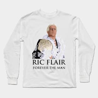 Ric Flair Tribute - dusty rhodes wrestling wwe macho man stone cold steve austin nwo bret hart razor ramon andre the giant four horsemen Long Sleeve T-Shirt